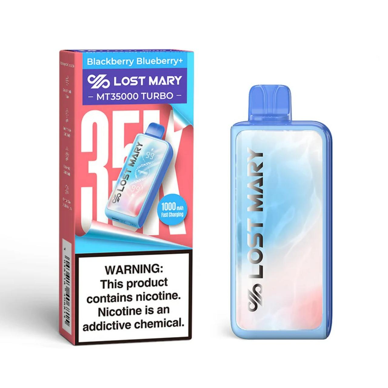 Lost Mary MT 35K Turbo Vape Disposable - Blackberry Blueberry Plus