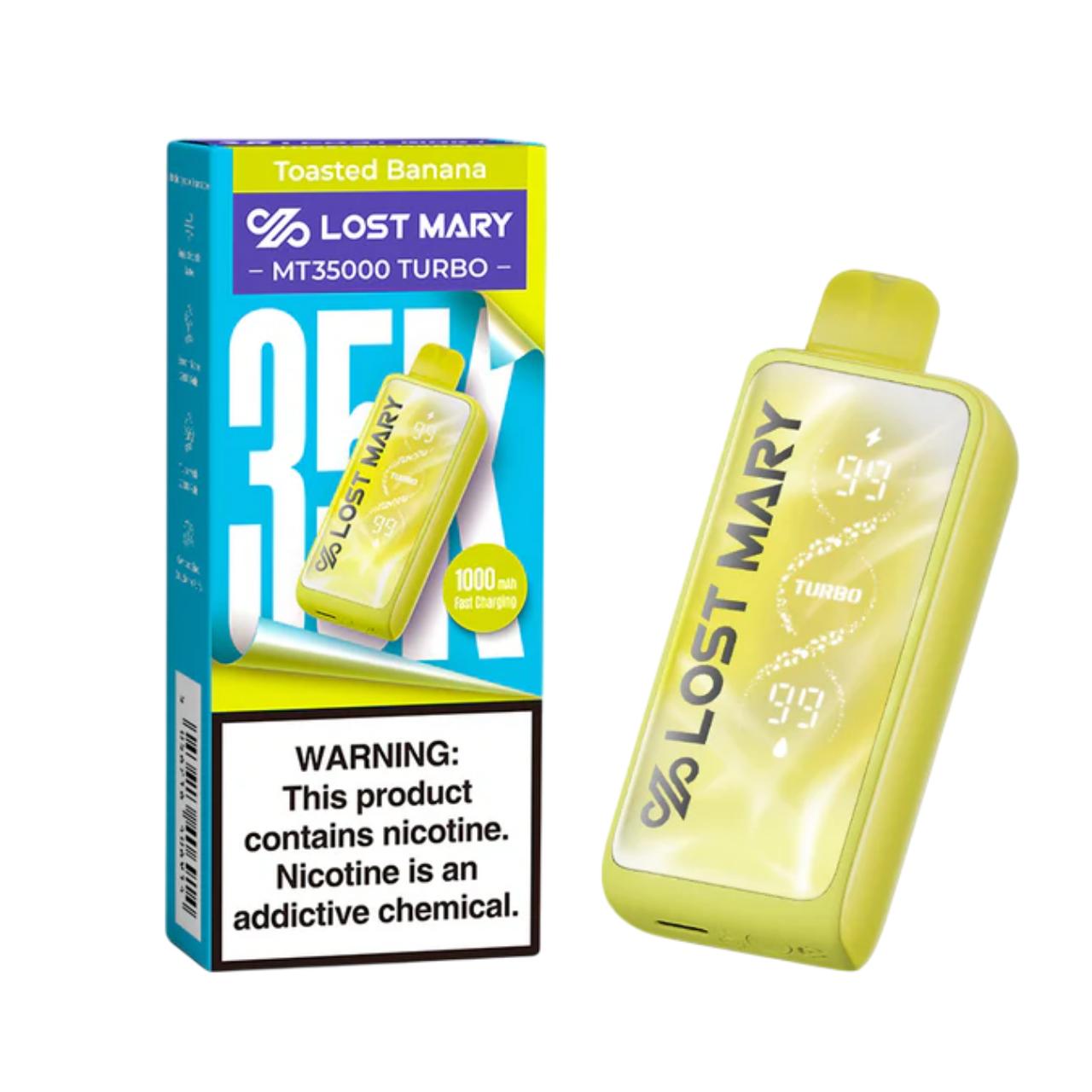 Lost Mary MT 35K Turbo Vape Disposable - Toasted Banana