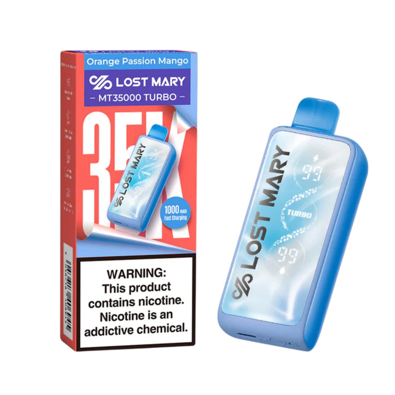 Lost Mary MT 35K Turbo Vape Disposable - Orange Passion Mango