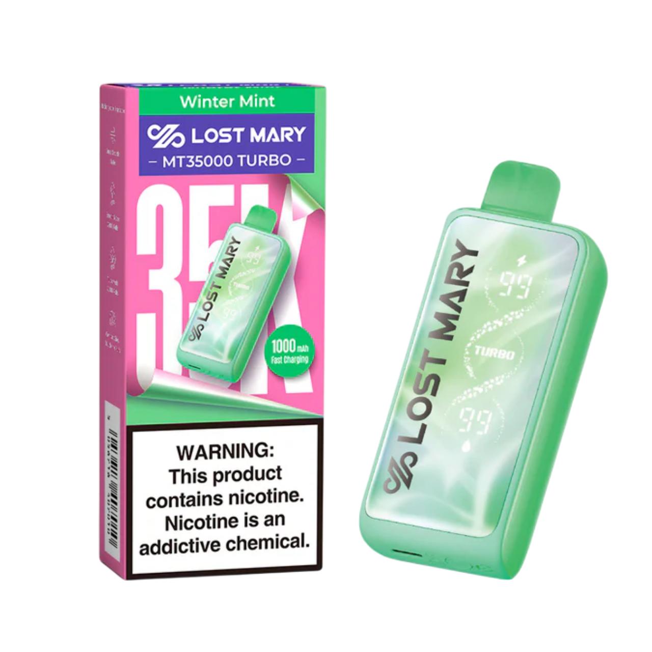 Lost Mary MT 35K Turbo Vape Disposable - Winter Mint