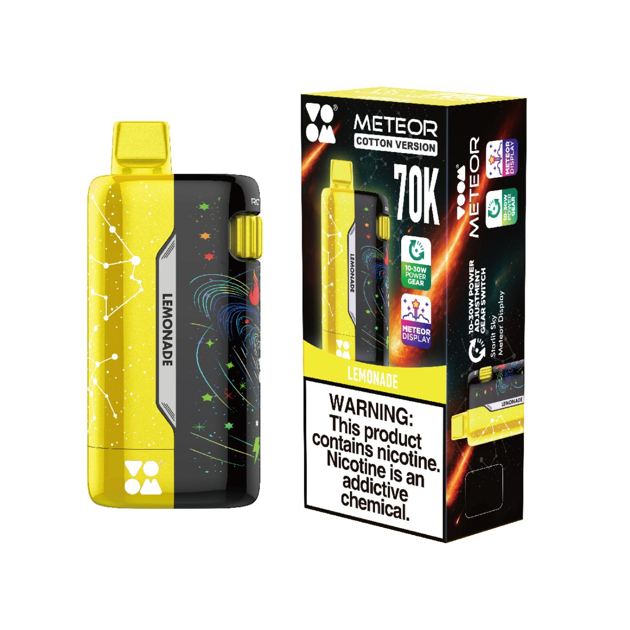 Voom Meteor 70000 Puffs Disposable Vape  - Lemonade