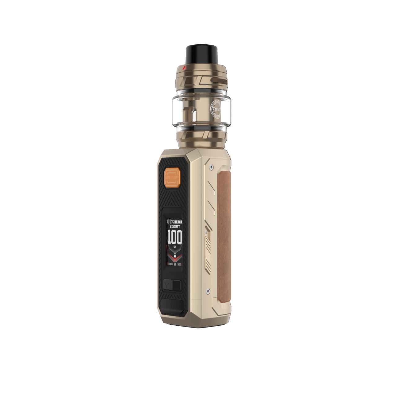 Vaporesso Armour Ultra Vape Kit Rugged Design Adjustable Wattage - Dune Gold