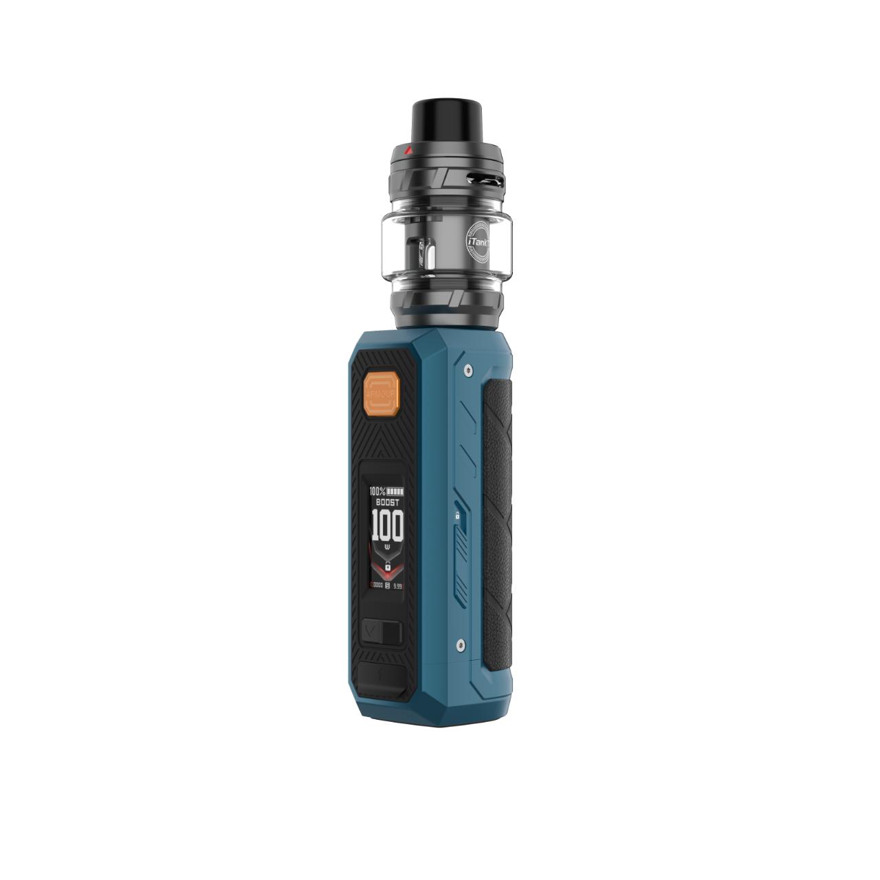 Vaporesso Armour Ultra Vape Kit Rugged Design Adjustable Wattage - Storm Blue