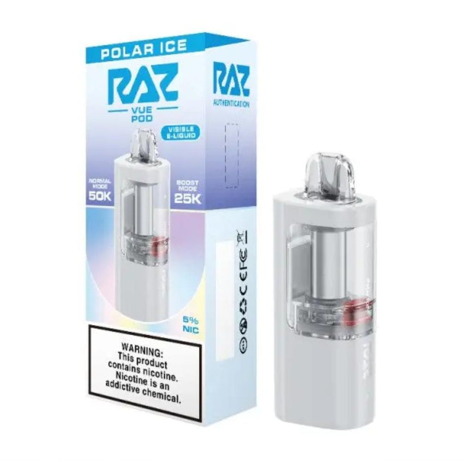 Polar Ice Replacement Pod Cartridge for Raz VUE 50K 