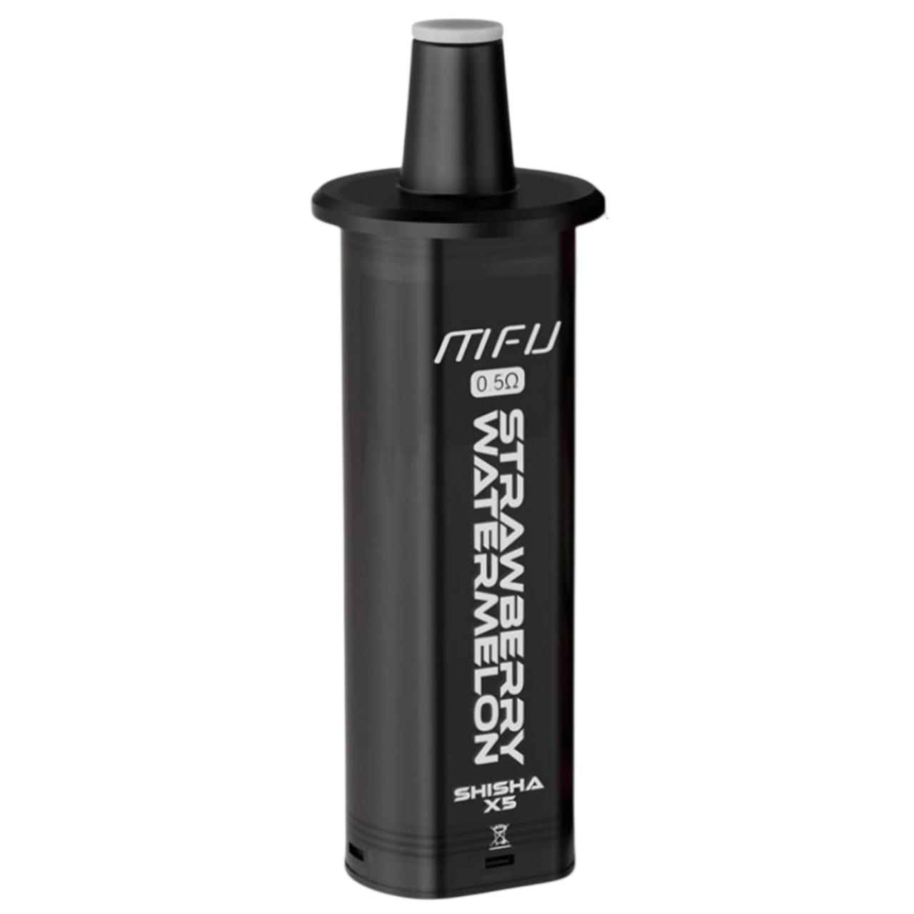 Replacement Pod  For MFU SHISHA X5 Hookah Pen - 1PC - Strawberry Watermelon