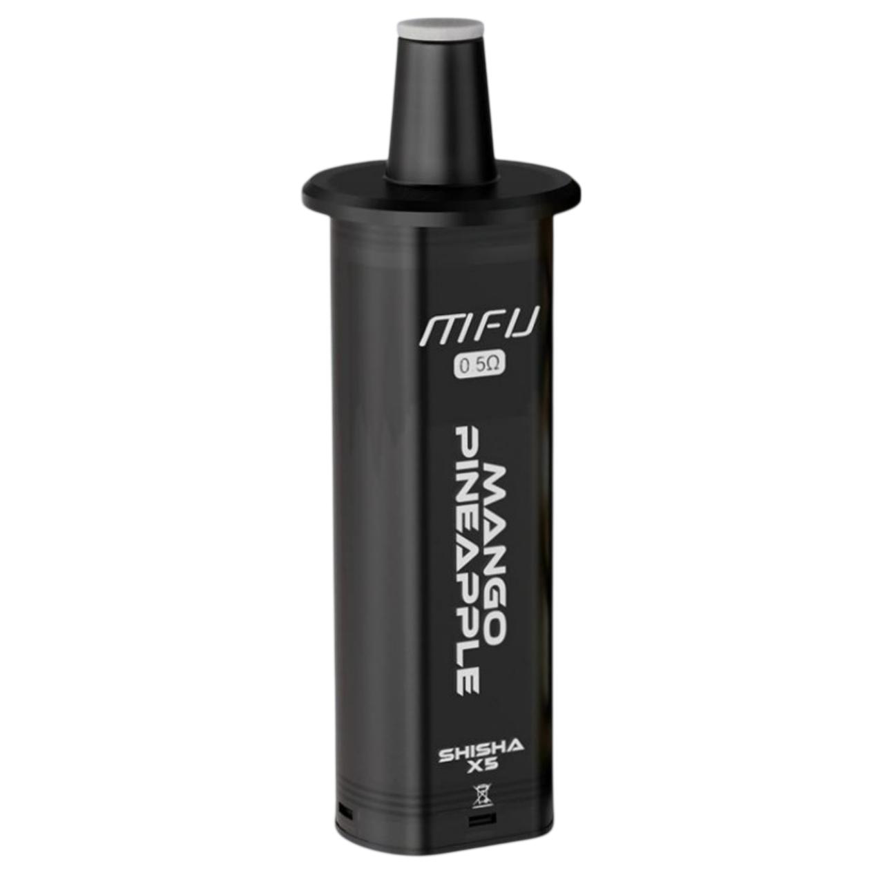 Replacement Pod  For MFU SHISHA X5 Hookah Pen - 1PC - Mango Pineapple