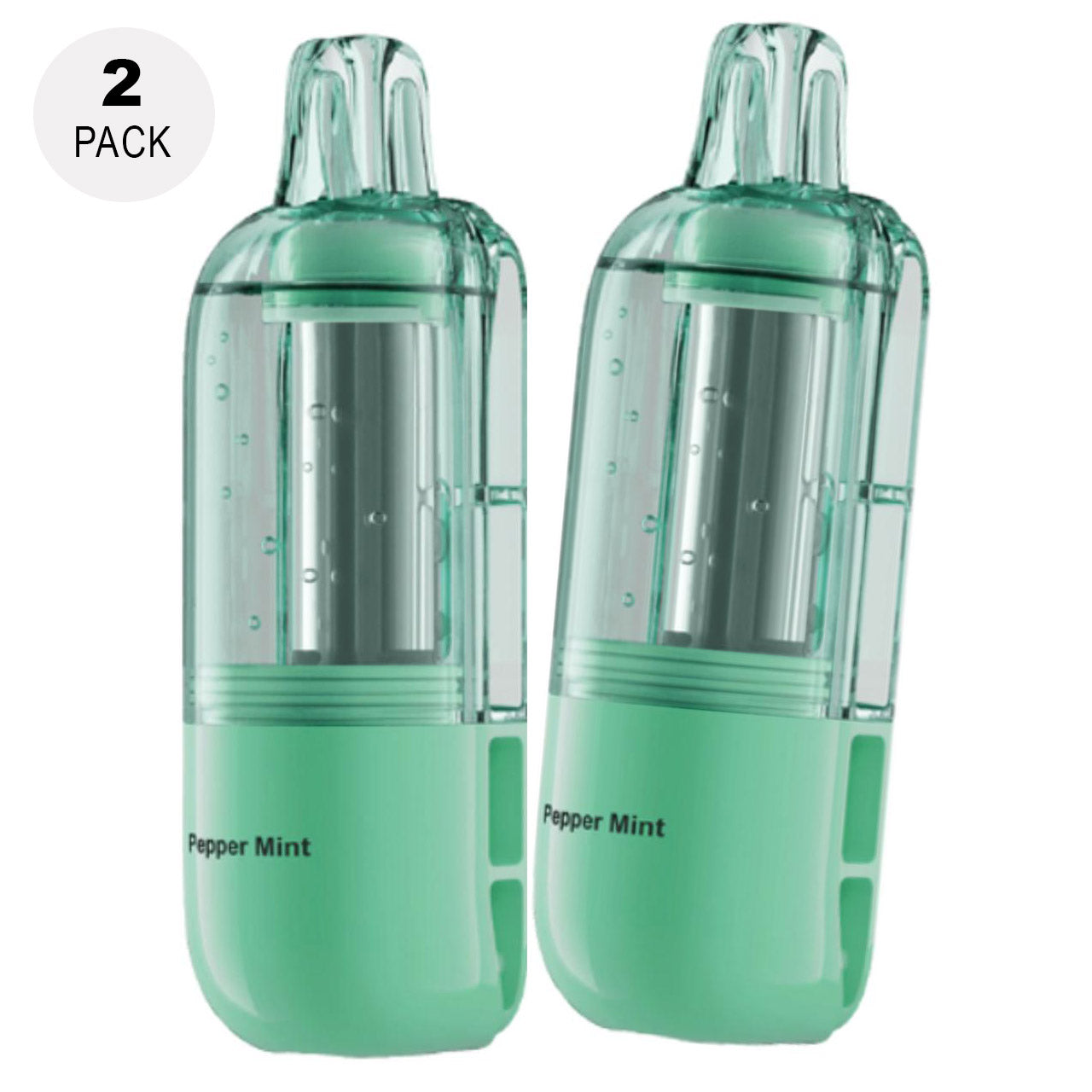 2-Pack Pepper Mint Replacement Pods For Nexa Flex Crystal 40K
