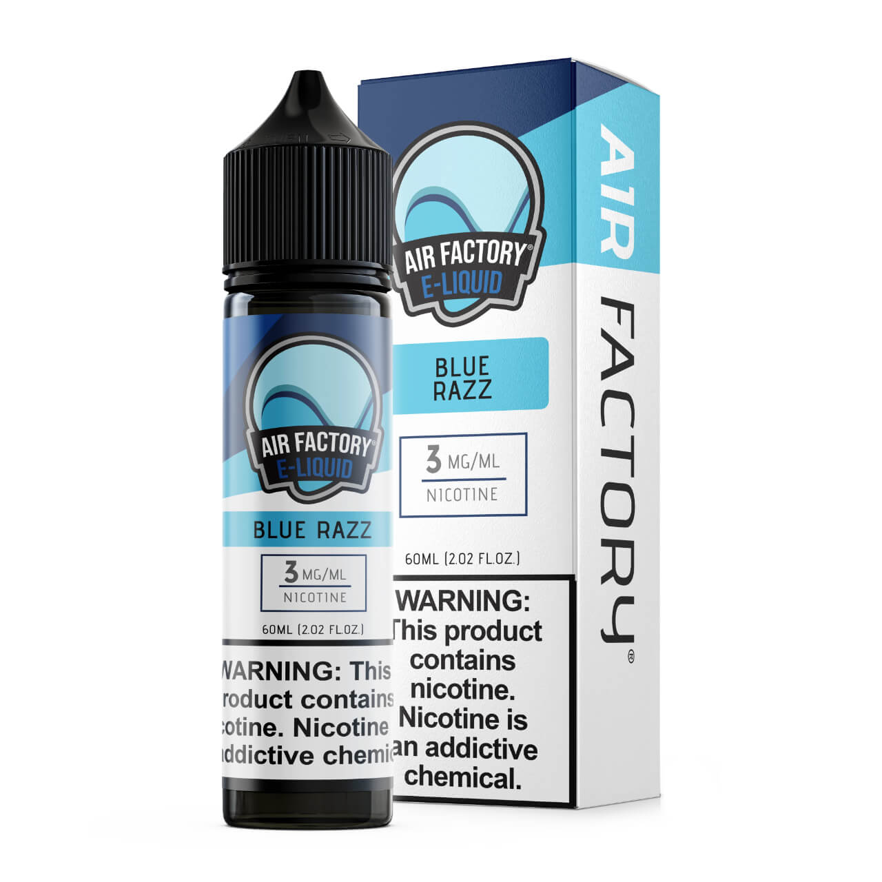 Air Factory Blue Razz Ejuice 60ml - 3 MG