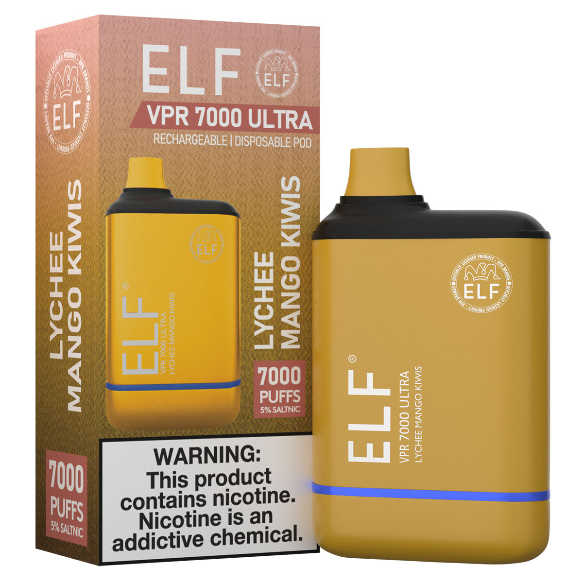 ELF Vape VPR 7000 Ultra Disposables