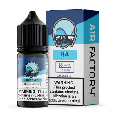 Air Factory Blue Razz Nicotine Salt E Juice 30ml