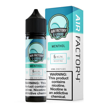 Air Factory Menthol Vape Juice 60ml Cooling E Liquid