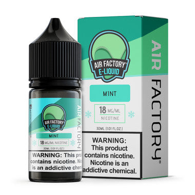 Air Factory Mint Nicotine Salt Vape Juice 30ml