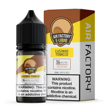 Air Factory Salt Nicotine Ejuice Custard Tobacco 30ml