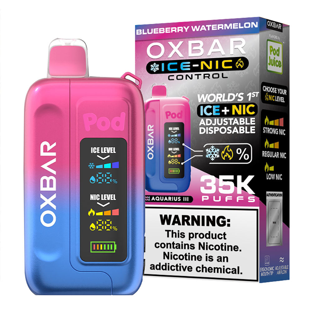 OXBAR ICE-NIC 35K Pod Juice Disposable