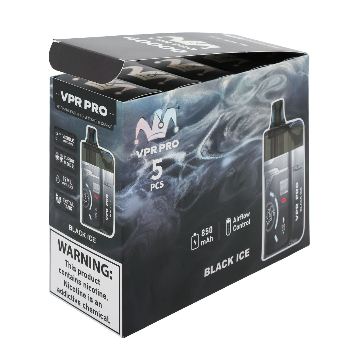 5pcs POP Black Ice  VPR 40K