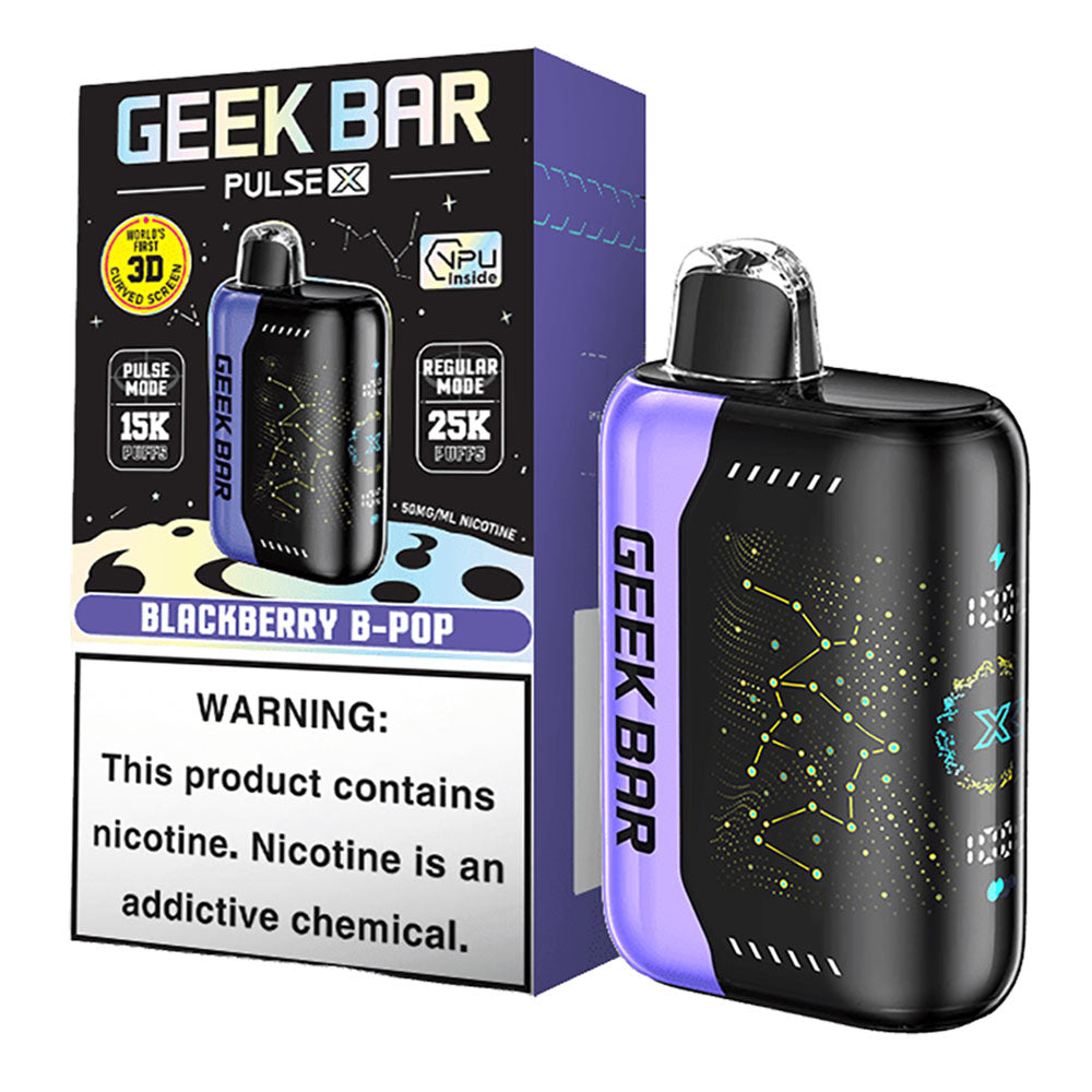 Pulse X Geek Bar Disposable 25,000 Puffs / 18mL Rechargeable