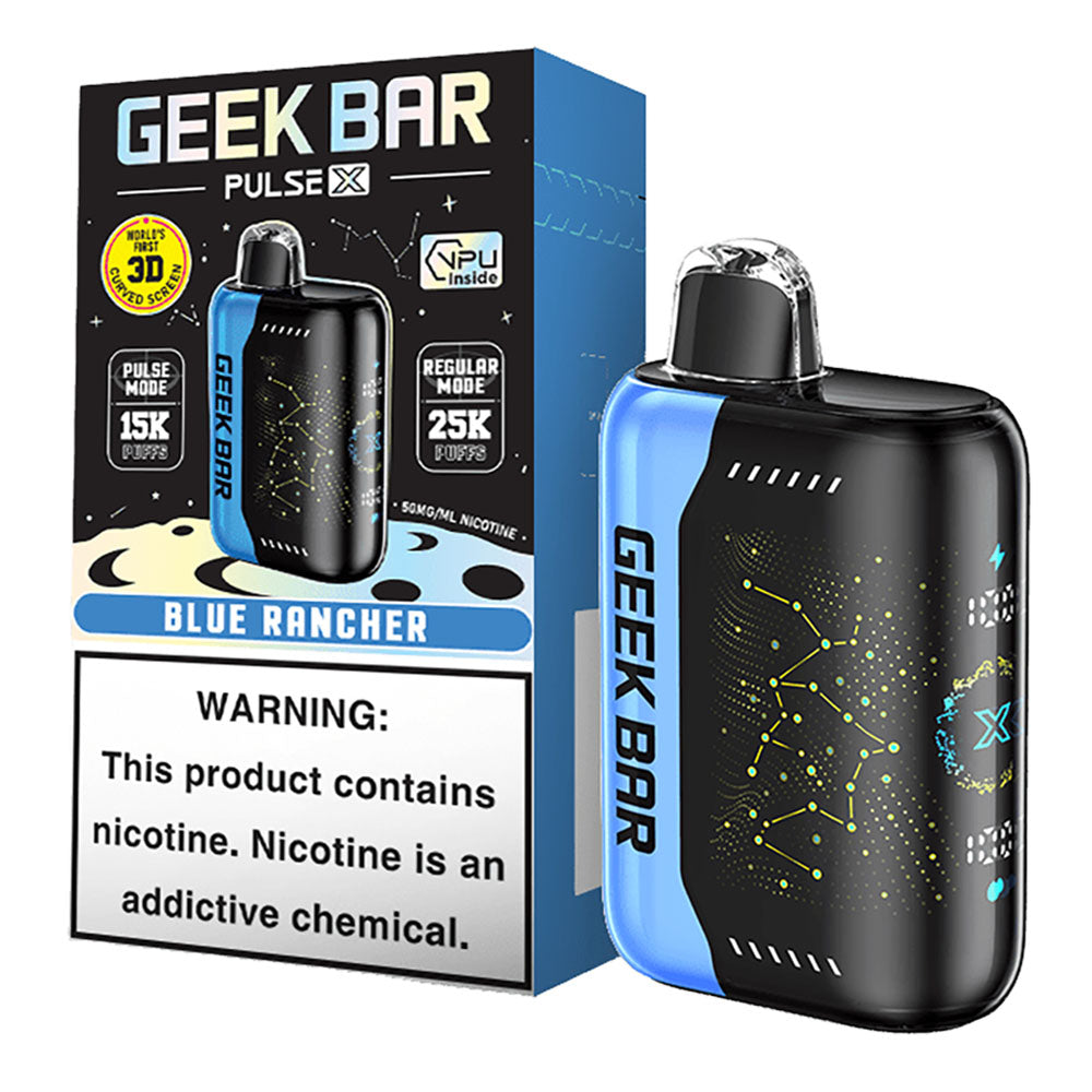 Pulse X Geek Bar Disposable 25,000 Puffs / 18mL Rechargeable