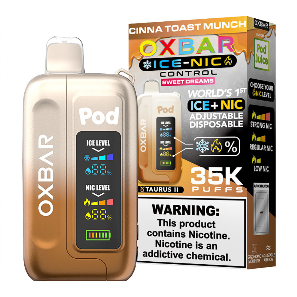 OXBAR ICE-NIC 35K Pod Juice Disposable