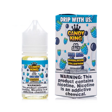 Blue Razz Nicotine Salt E Juice 30ml Candy King