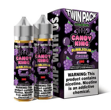 EJuice Grape Bubblegum 120ml Candy King