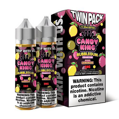 Candy King E Juice Bubble Gum Pink Lemonade 120ml