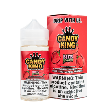 Candy King Ejuice Strawberry Belts 100ml