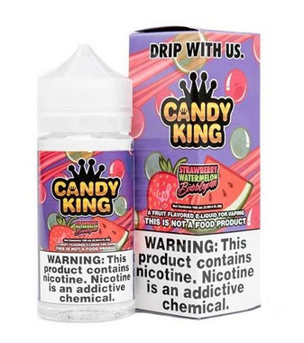 Candy King E Juice Strawberry Watermelon Bubble Gum 100ml