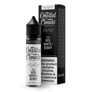 Coastal Clouds Iced Red White & Berry (Bom Pop) 60ml Vape Juice