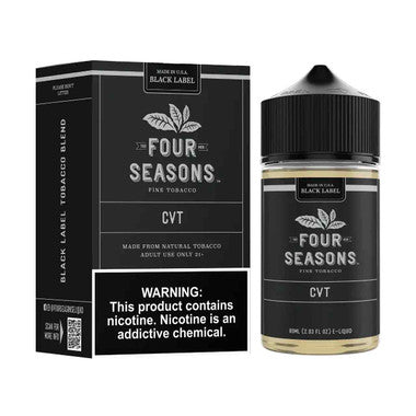 Four Seasons Black Label CVT 60ml Vape Juice