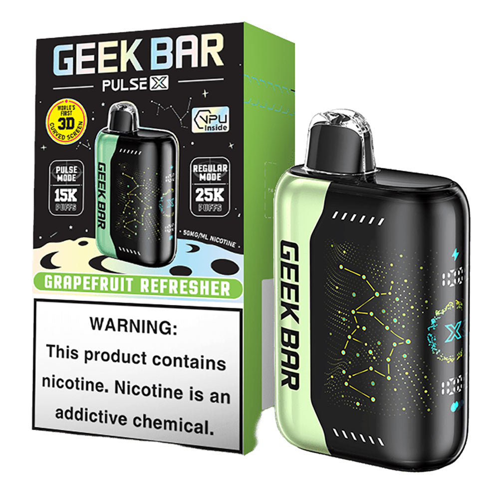 Pulse X Geek Bar Disposable 25,000 Puffs / 18mL Rechargeable