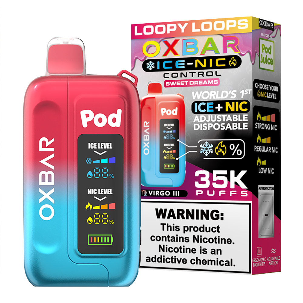 OXBAR ICE-NIC 35K Pod Juice Disposable