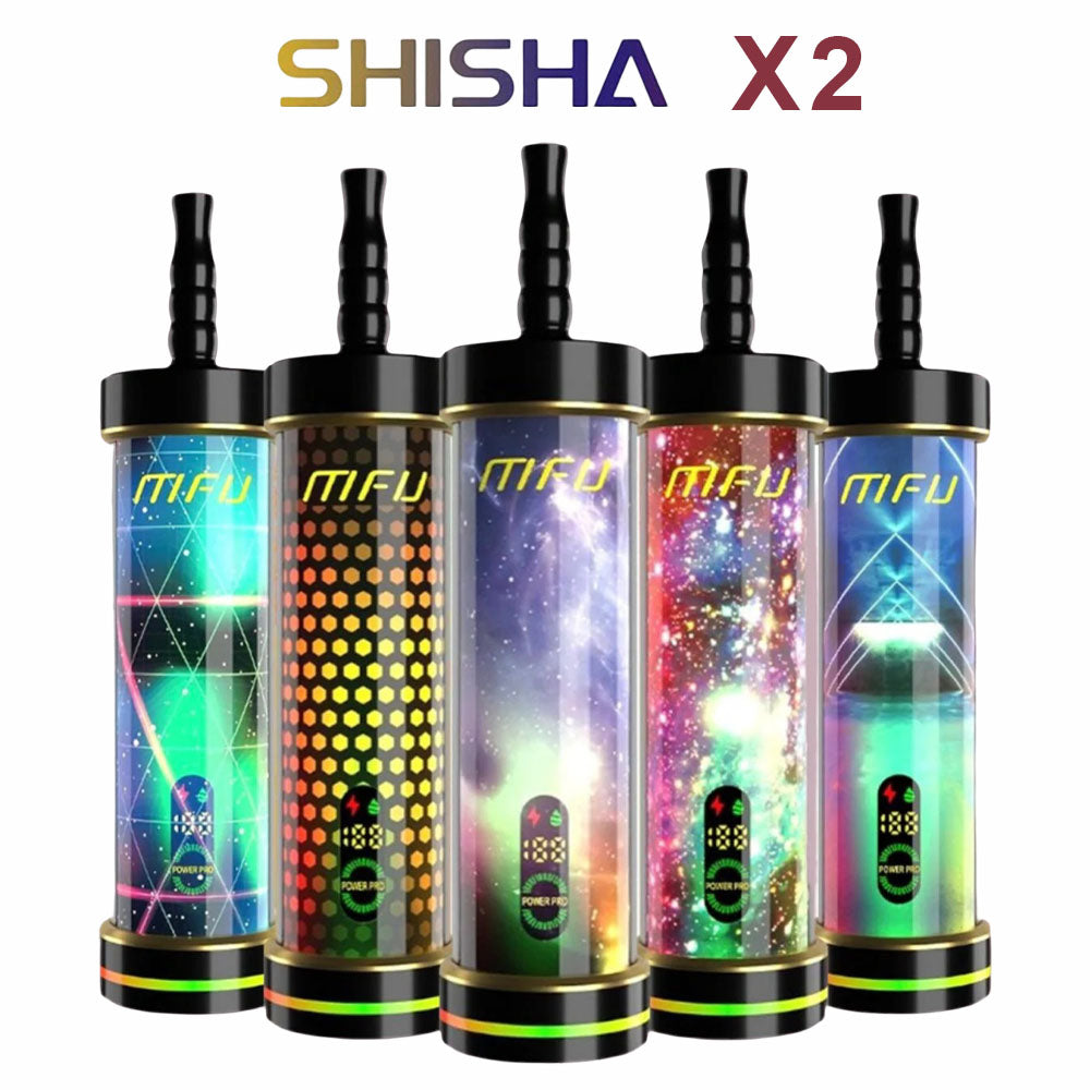 MFU SHISHA X2 Hookah 60,000 Puff Disposable Vape