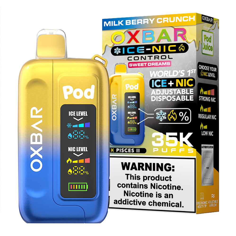 OXBAR ICE-NIC 35K Pod Juice Disposable