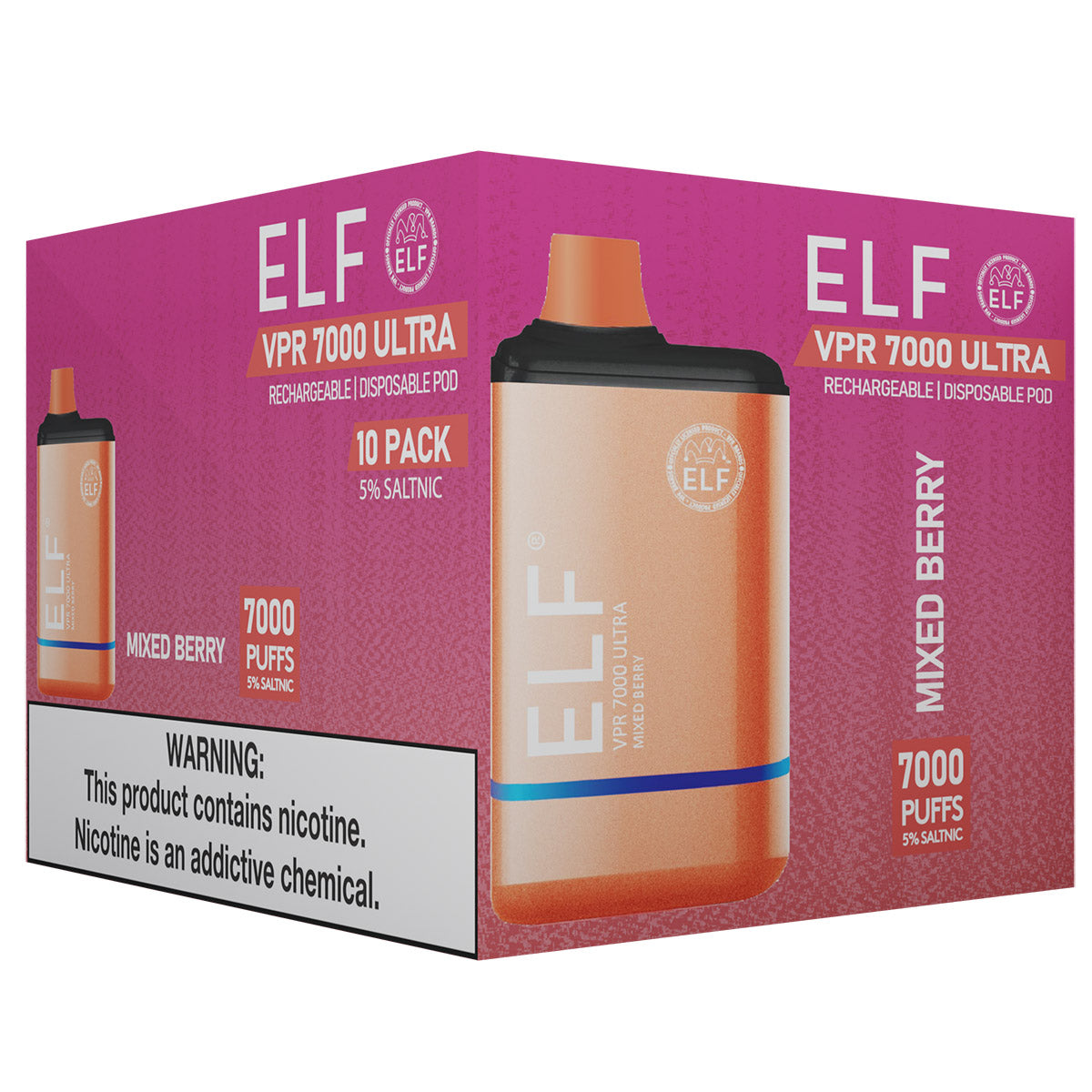 ELF Vape VPR 7000 10PCS Brick