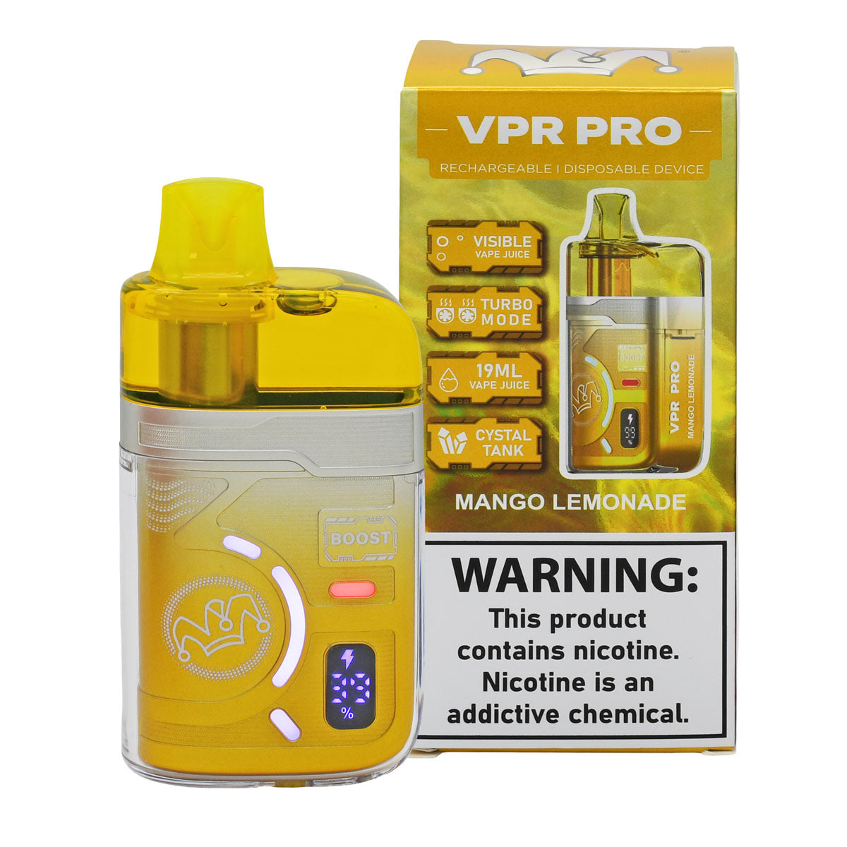 Mango Lemonade Elf VPR 40K dispo vape