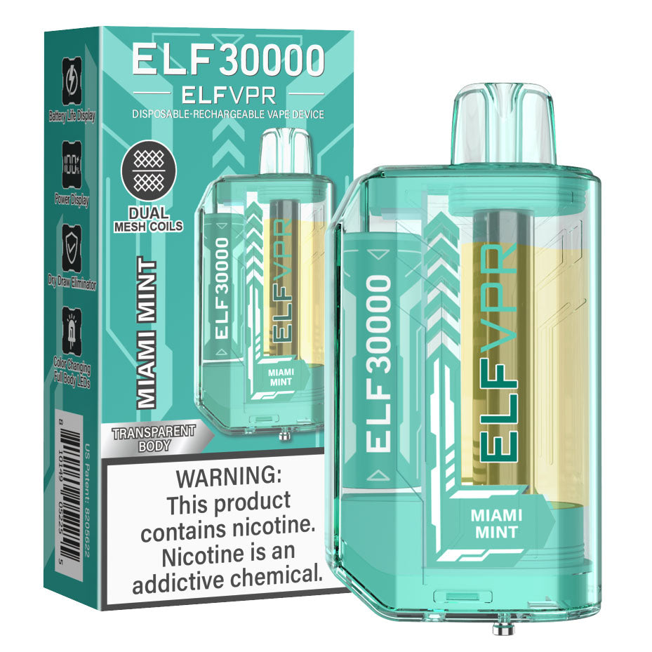 Elf VPR 30000 Puffs Vape Disposable 23mL