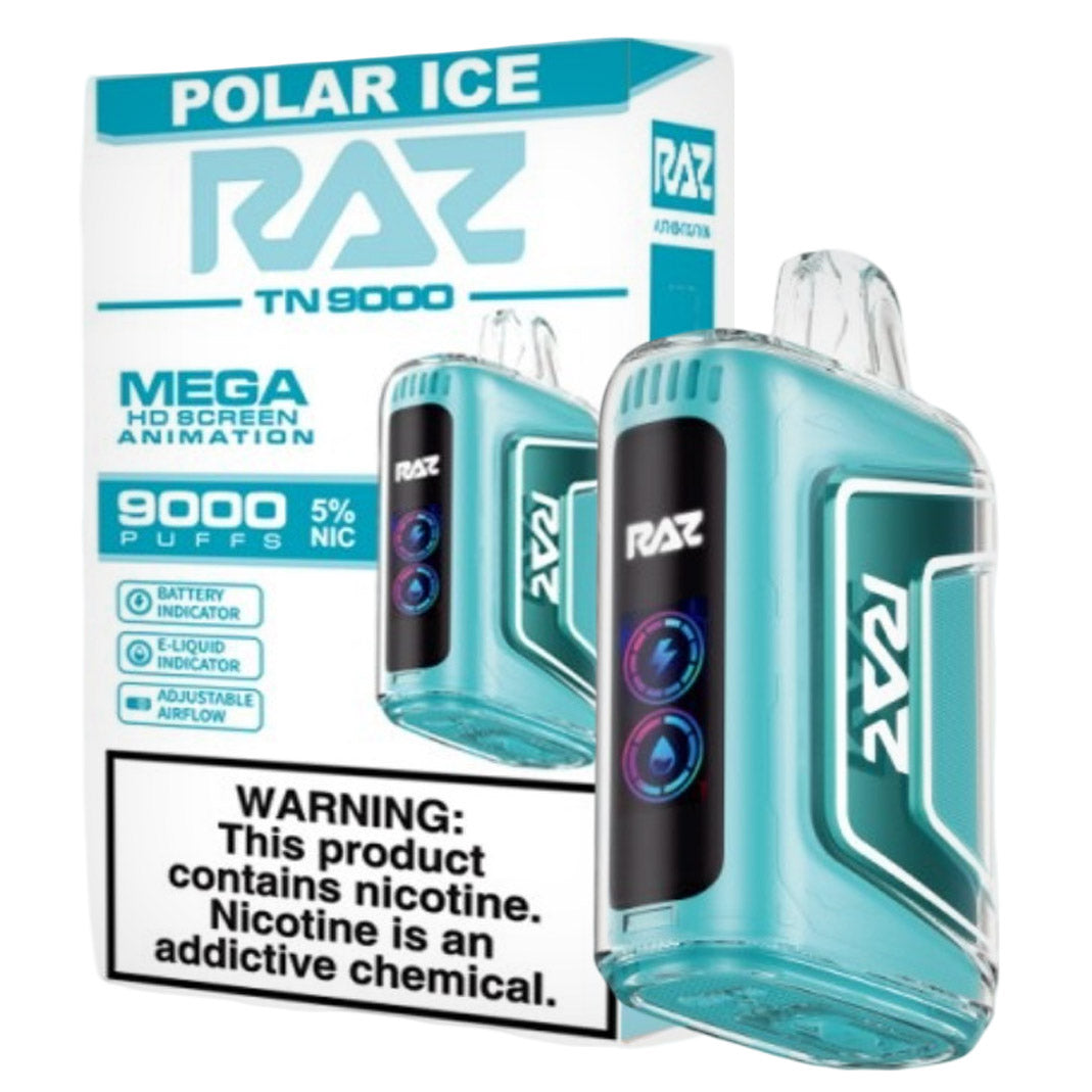  Polar Ice RAZ vape TN9000