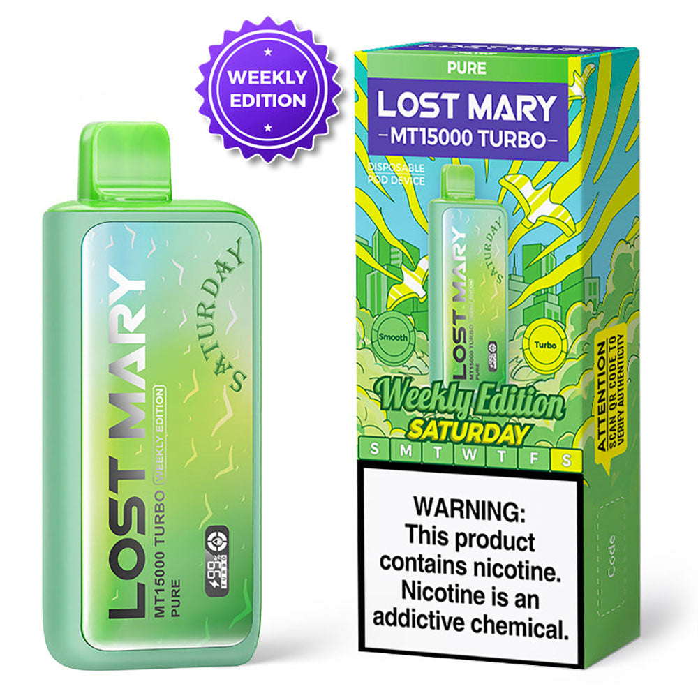 Lost Mary MT15000 Turbo Weekly Edition Bar Vapes