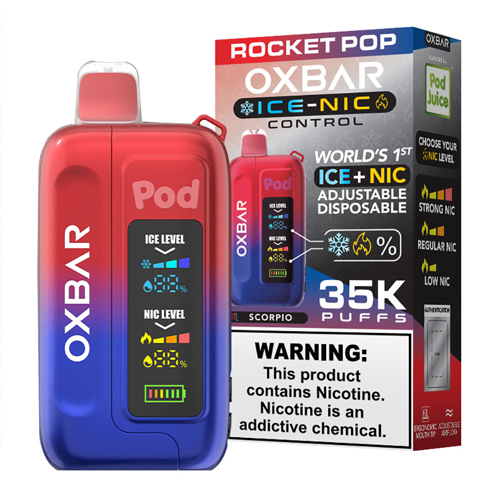 OXBAR ICE-NIC 35K Pod Juice Disposable