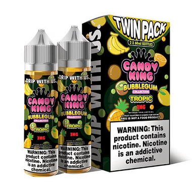 Candy King EJuice Bubble Gum Tropic 120ml