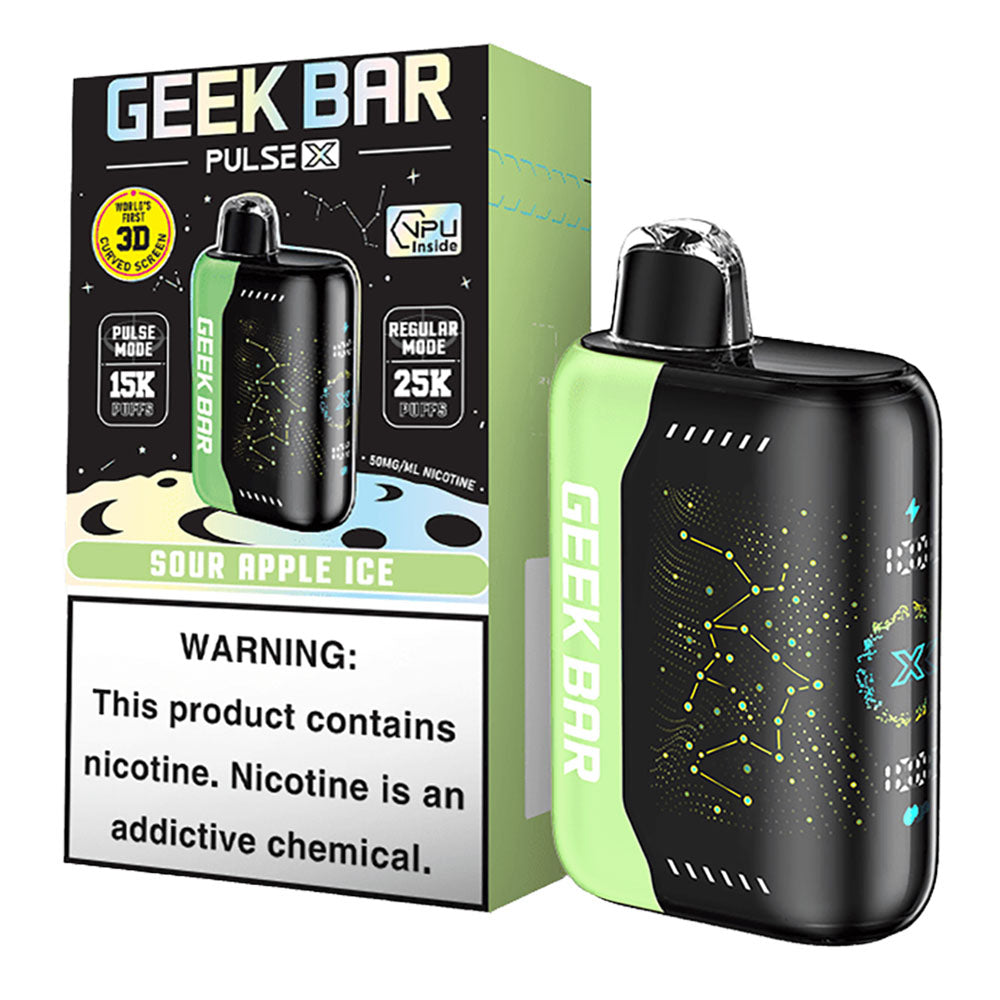 Pulse X Geek Bar Disposable 25,000 Puffs / 18mL Rechargeable