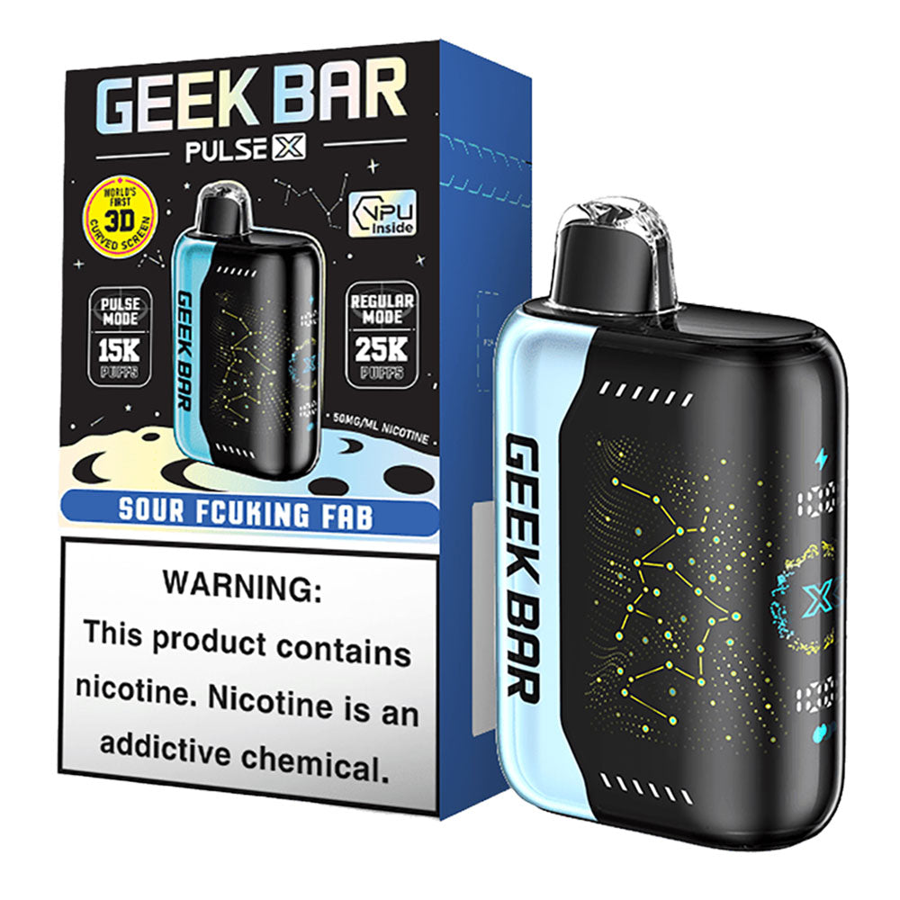 Pulse X Geek Bar Disposable 25,000 Puffs / 18mL Rechargeable