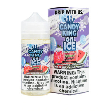 Candy King E Juice Strawberry Watermelon Bubblegum Ice 100ml