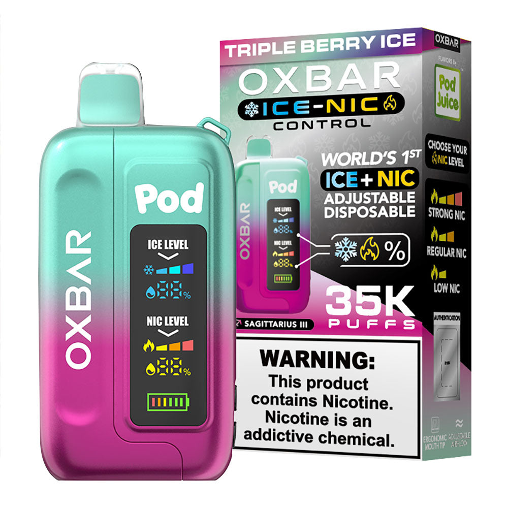 OXBAR ICE-NIC 35K Pod Juice Disposable