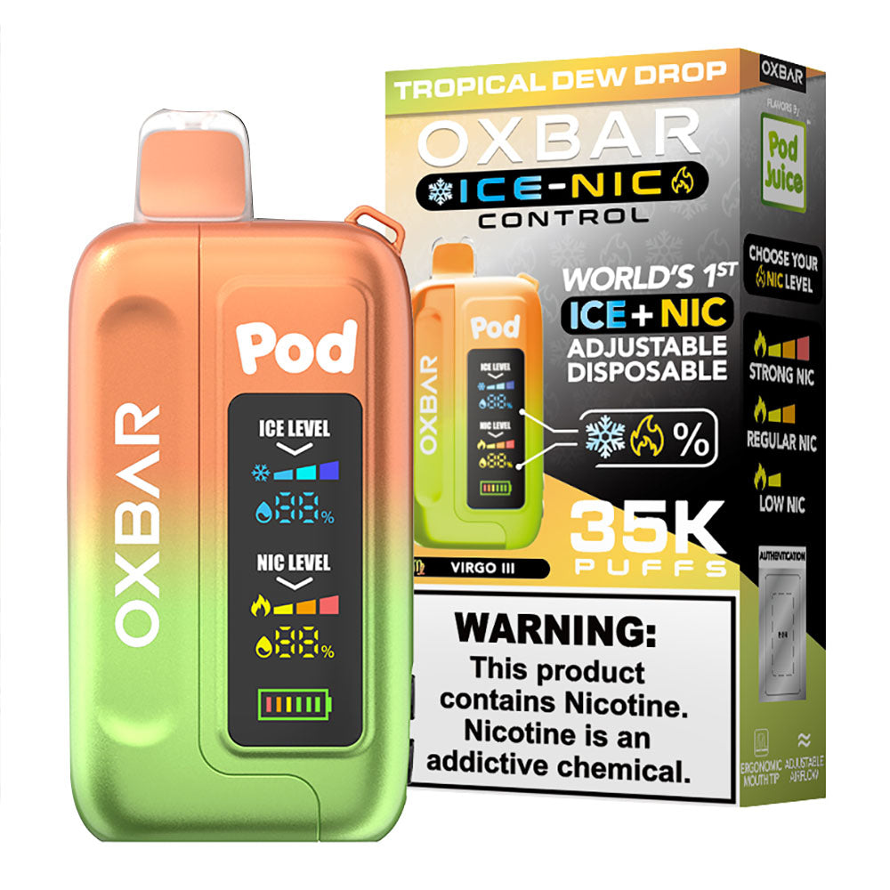 OXBAR ICE-NIC 35K Pod Juice Disposable