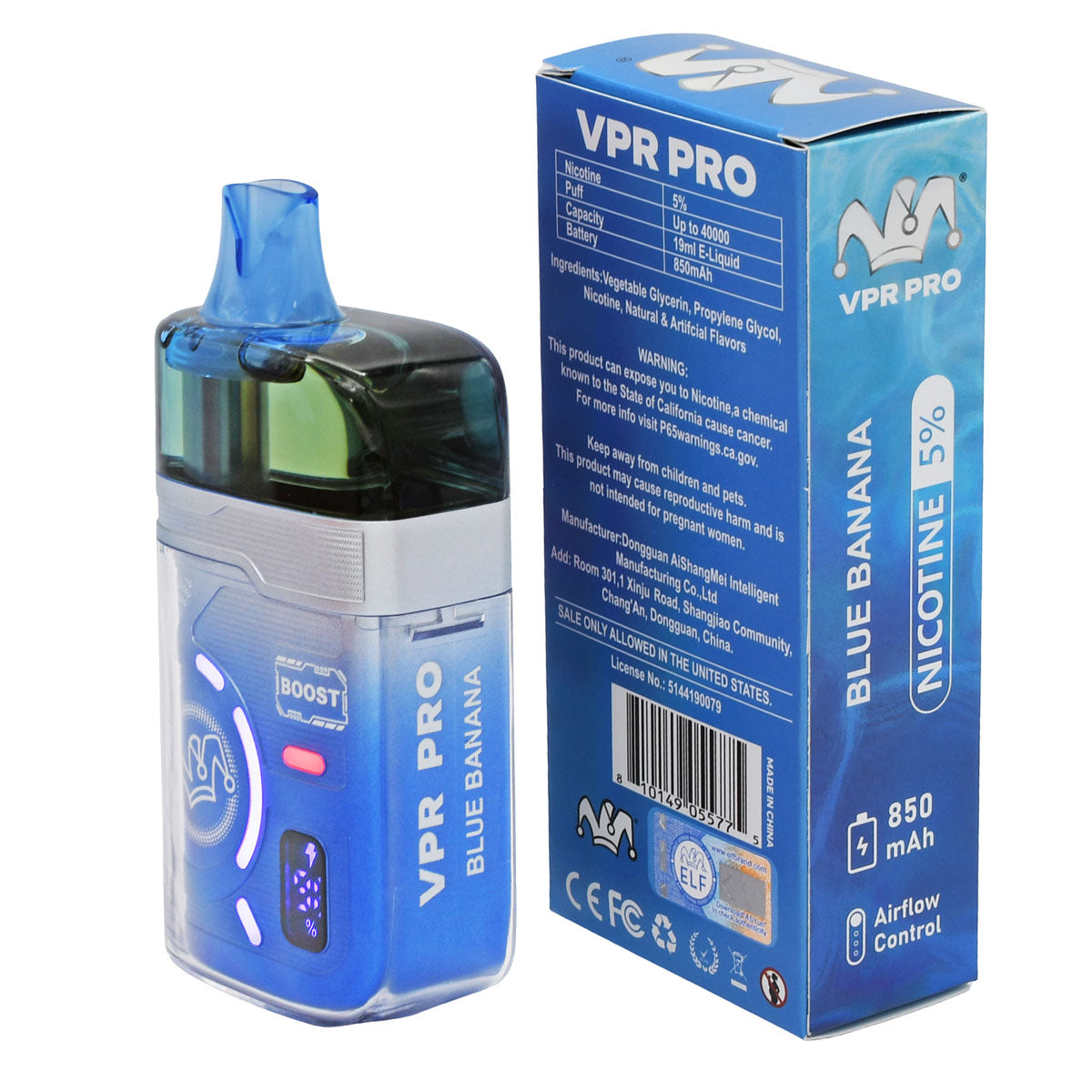 Blue Banana ELF VPR 40K + Box