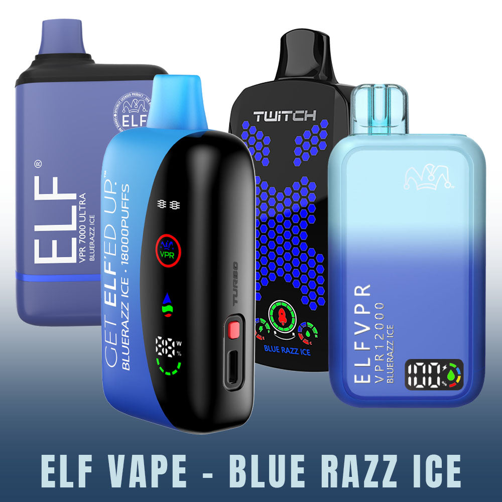 Elf Vape - Blue Razz Ice Flavor