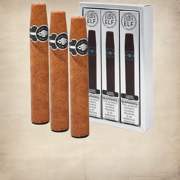 Online E-Cigar Vape Shop with Ecigars in 6 Tobacco Flavors - 1, 3 & 15 ...