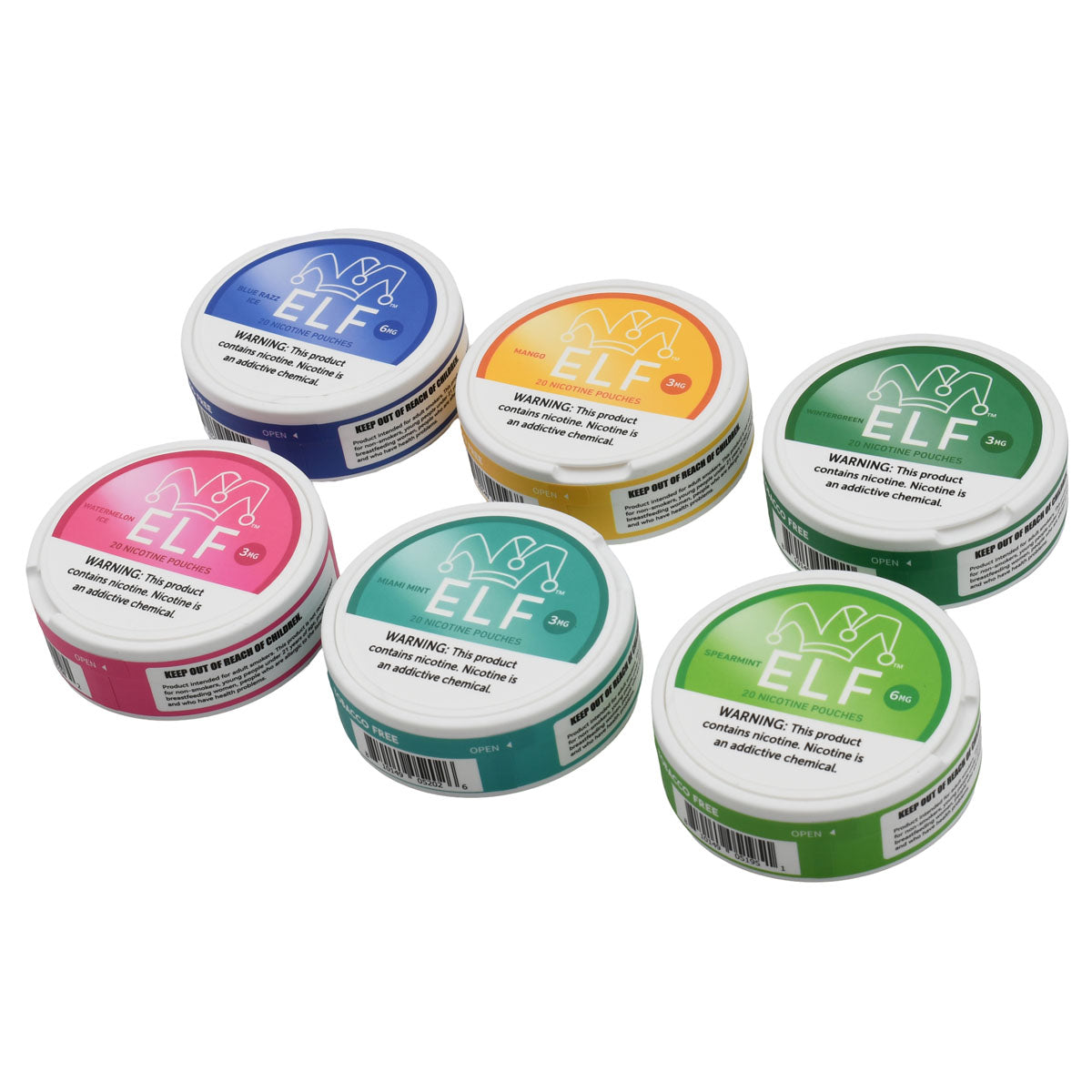 Miami Mint Nic Pouches  5-Pack