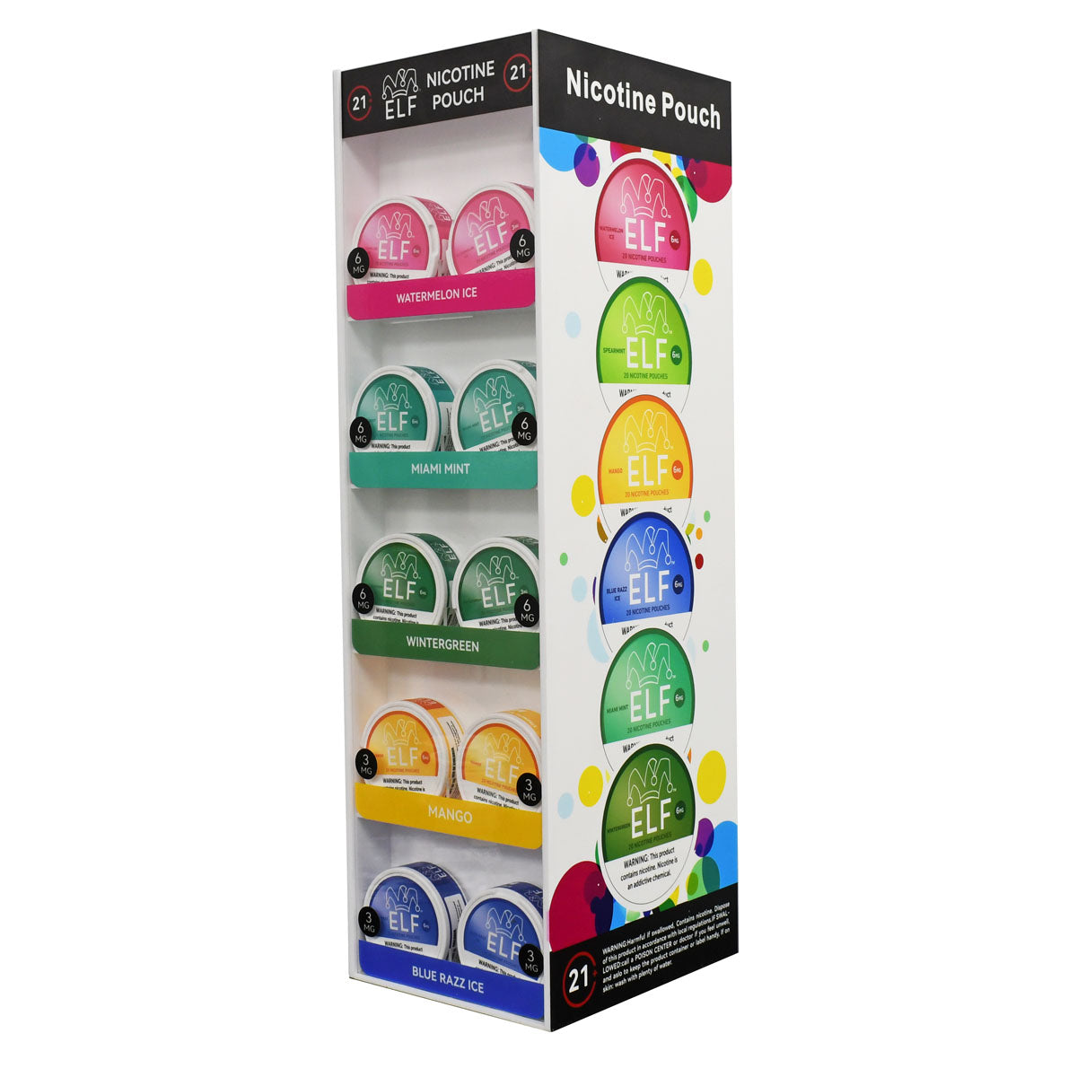 Miami Mint Nic Pouches  5-Pack